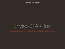 Tablet Screenshot of enviro-star.com